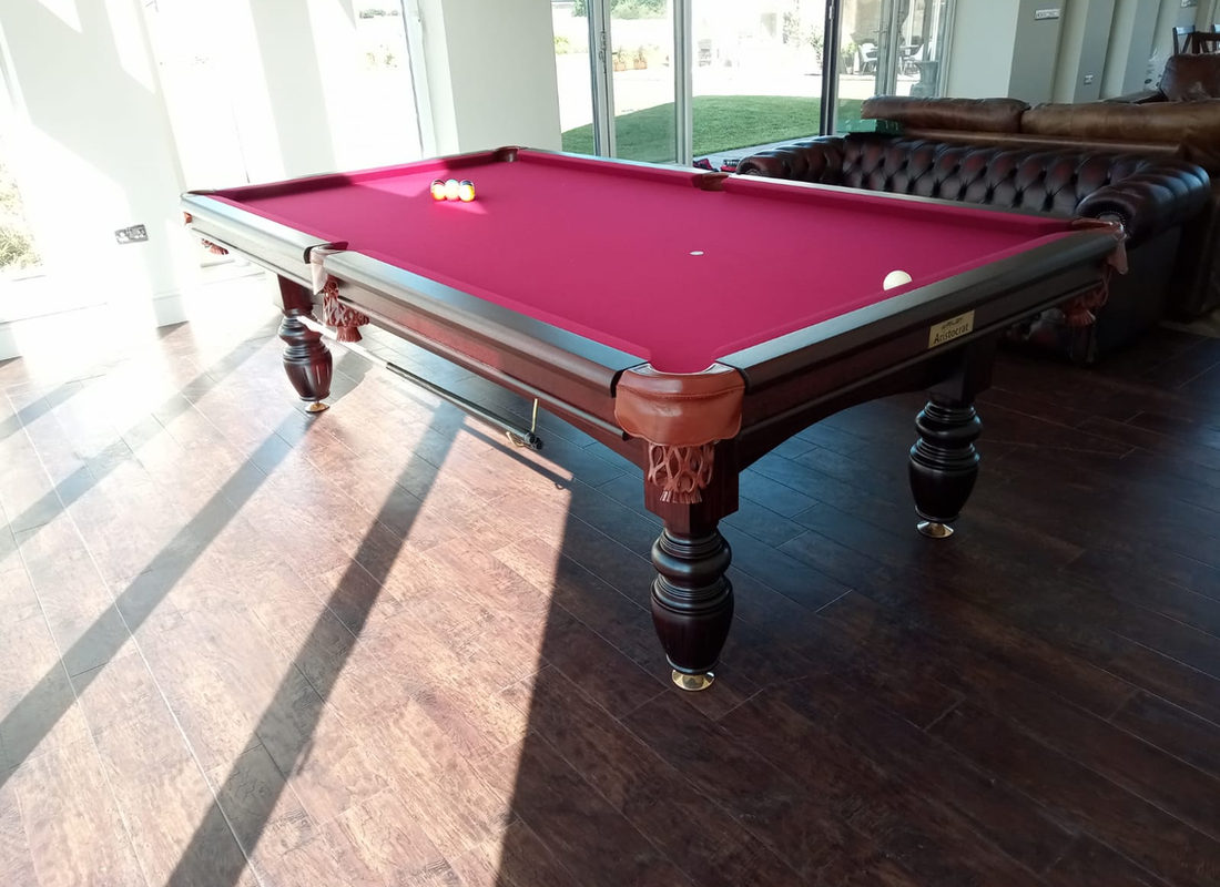Riley table in a home setting